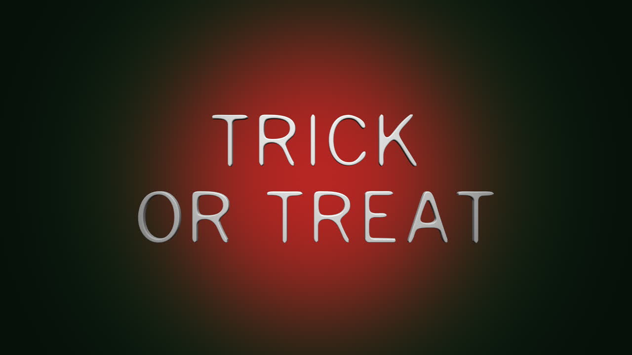 truco o trato en la pared de grunge rojo oscuro