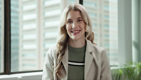 professional woman in office