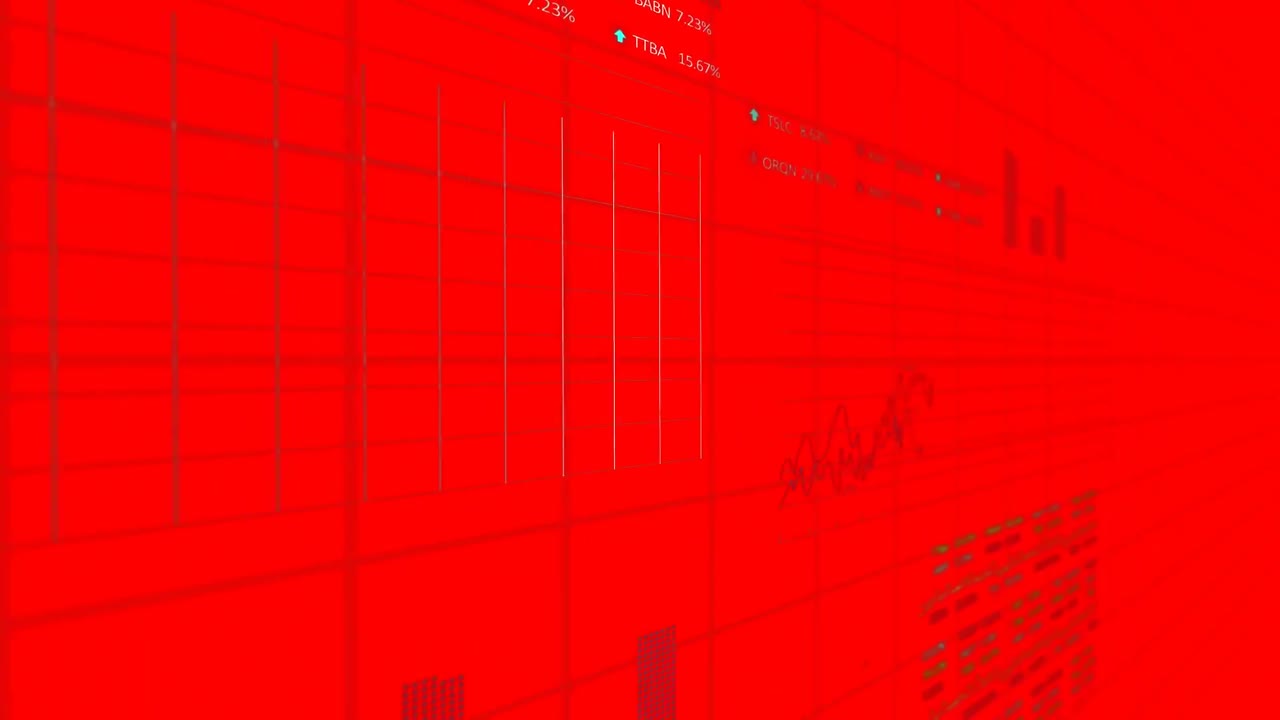 ⁇ 은 바탕 위의 금융 데이터 처리의 애니메이션