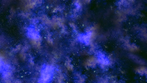 cielo nocturno sereno fondo azul y negro con estrellas y nubes