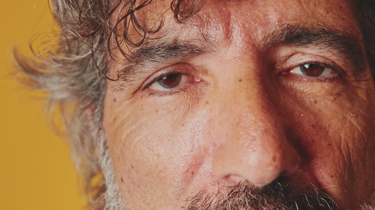 Close-up portrait of a man's face