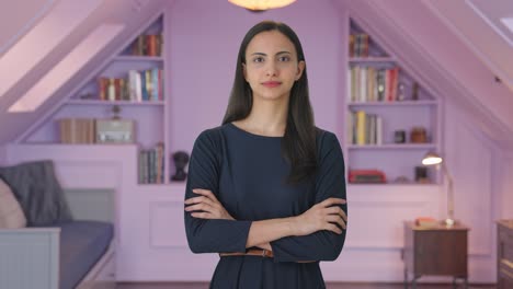 portrait of successful indian girl