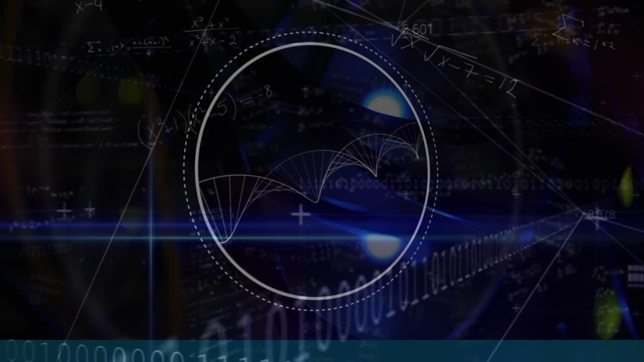 데이터 프로세싱 바이너리 코딩 (dna 스트랜드 스핀)