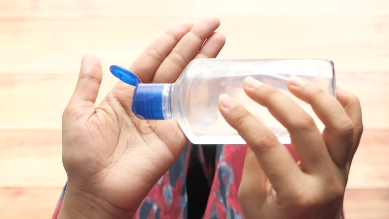 higiene de las manos y oración