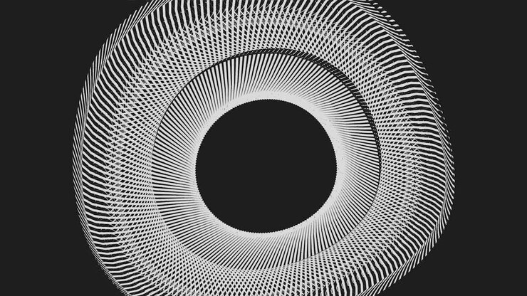 Abstract Background Physcedelic Geometric Tunnel VB