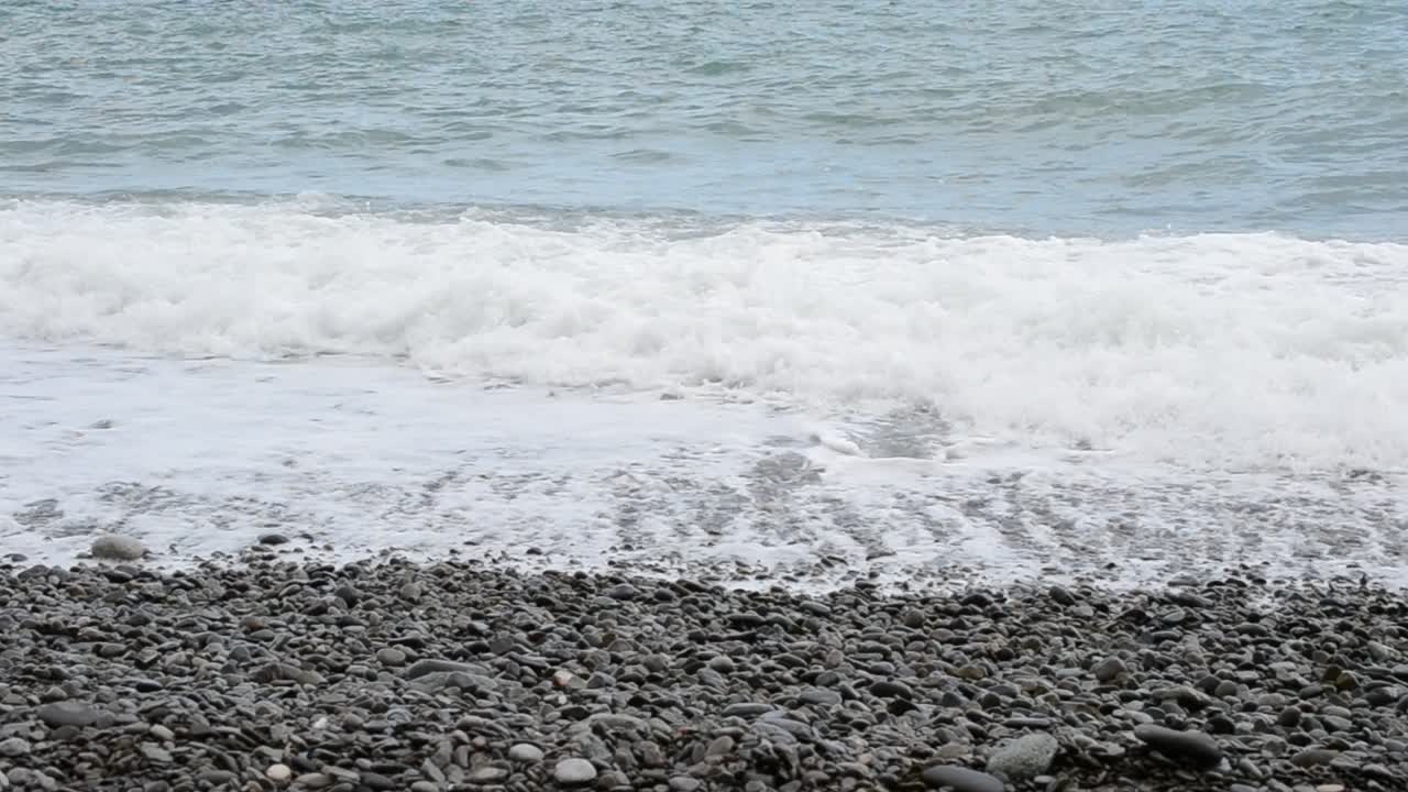 Superficie liscia dell'acqua, mare