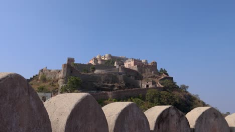 kumbhalgarh fort in rajasthan, india