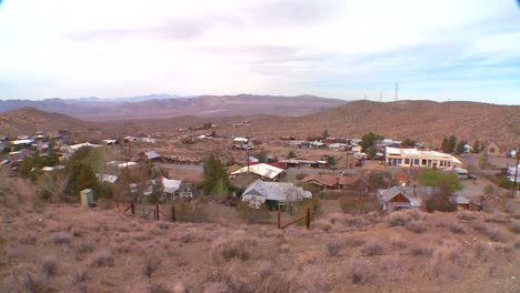 overview of a nevada desert town 1