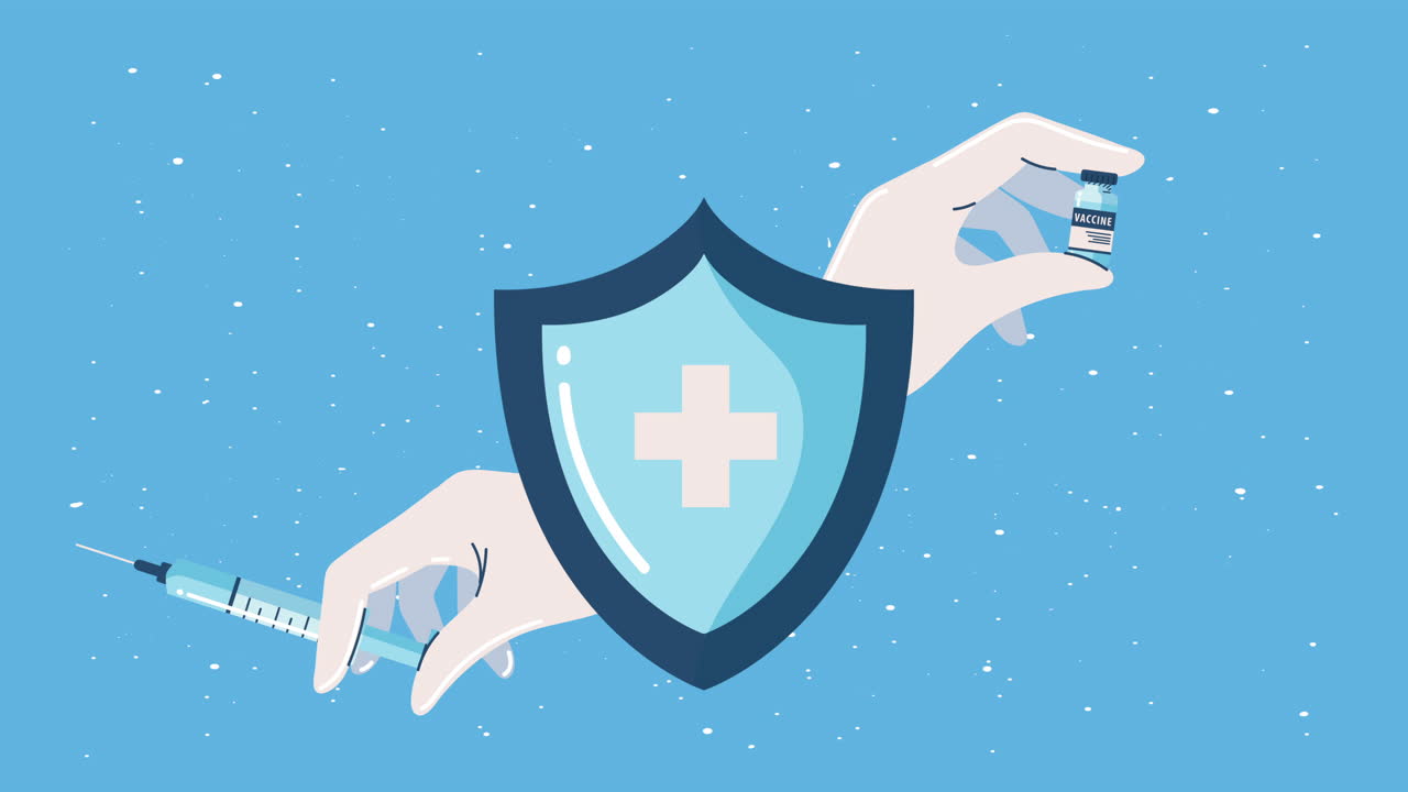 예방 접종 보호 방패