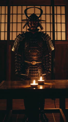 samurai in armor