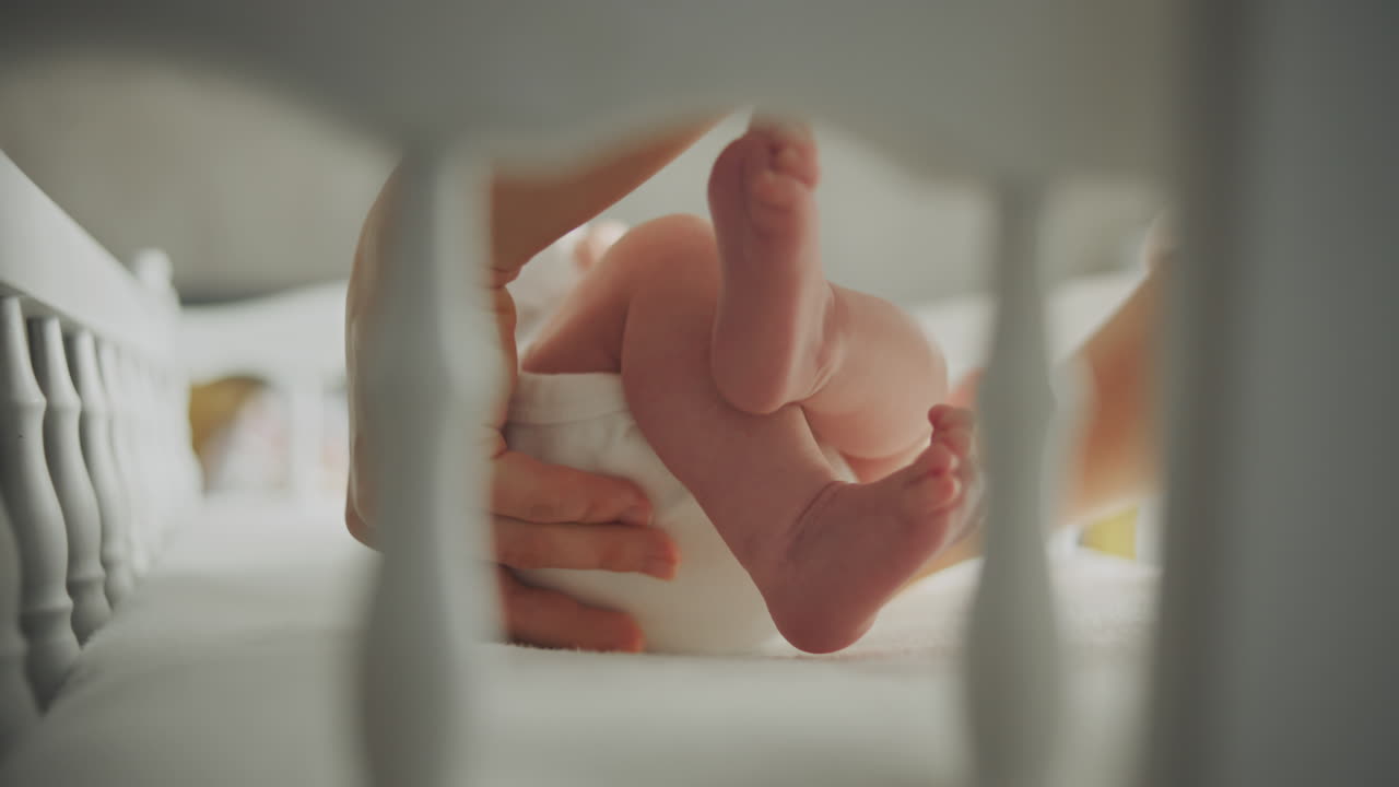 Bebê no berço