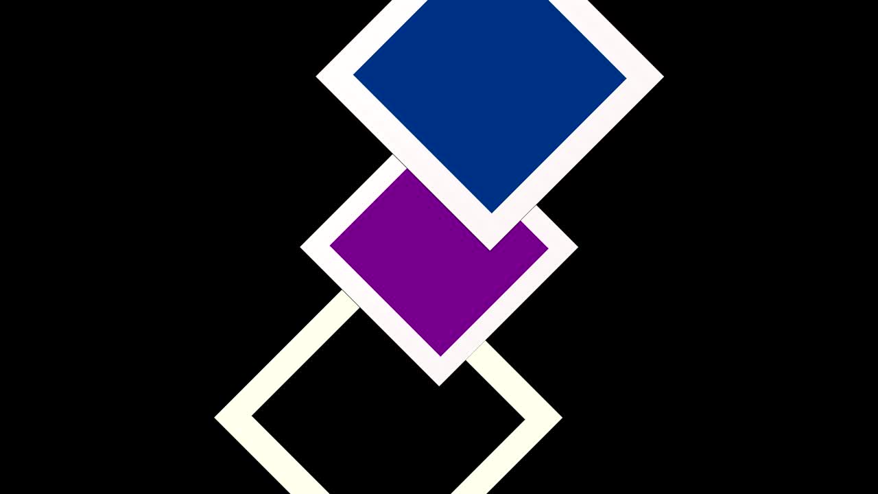 patrón gráfico de formas de rombo que se mueven en el fondo en varias direcciones.