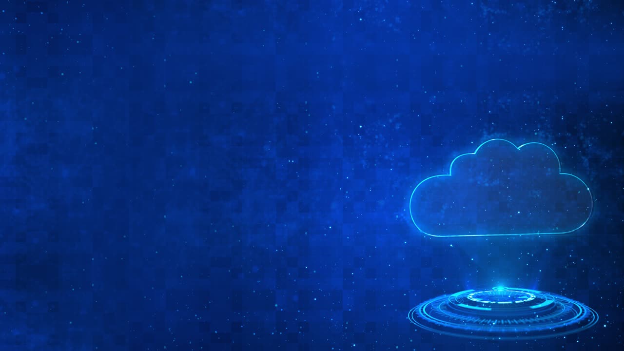 interfaz de tecnología futurista abstracta