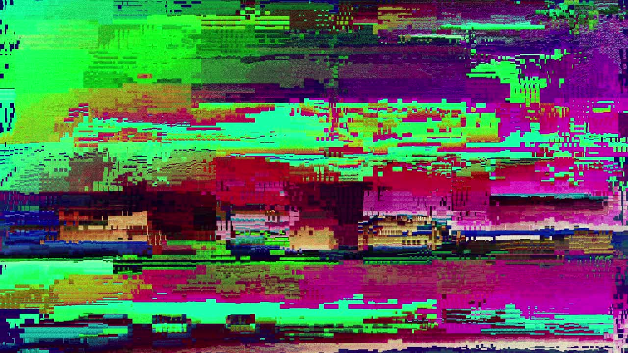 superposición de fallos de ácido digital de 4k