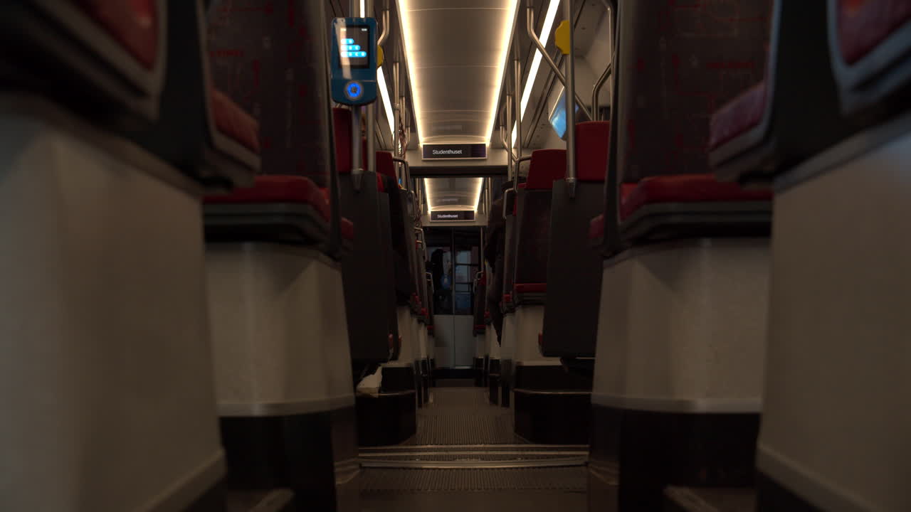 버스 내부의 관점