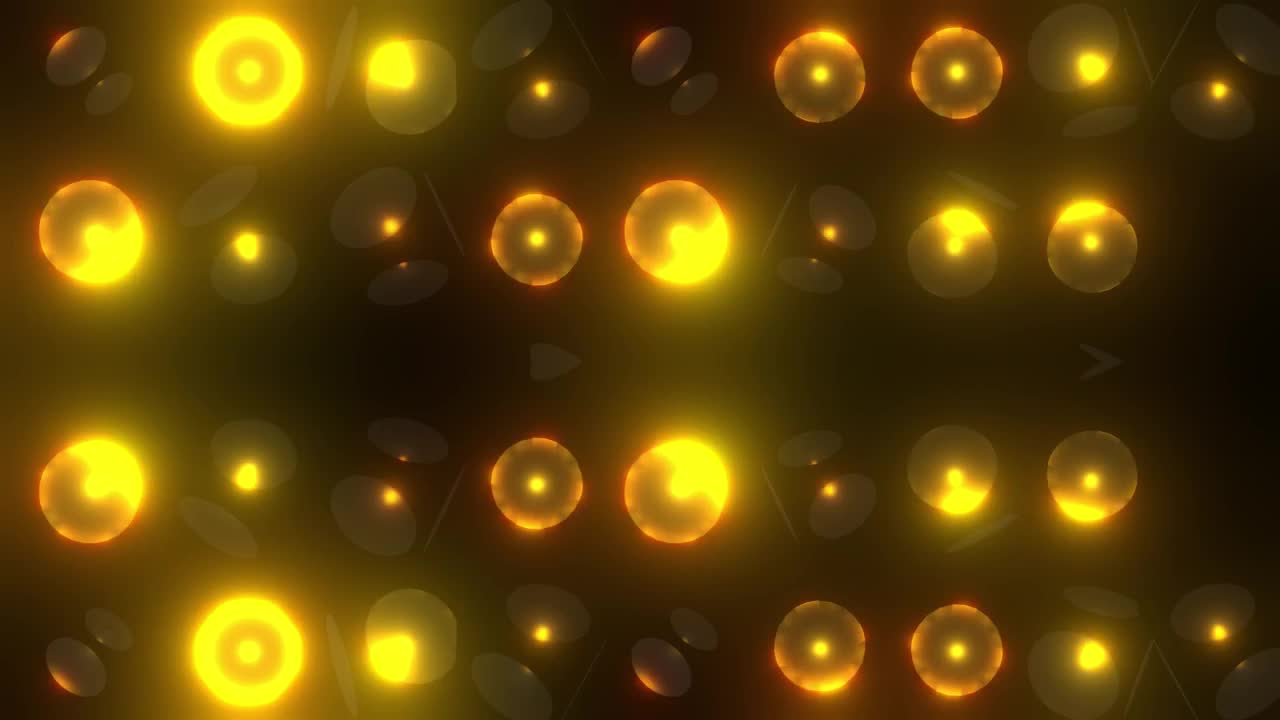 Gyldent Geometrisk Lysmønster