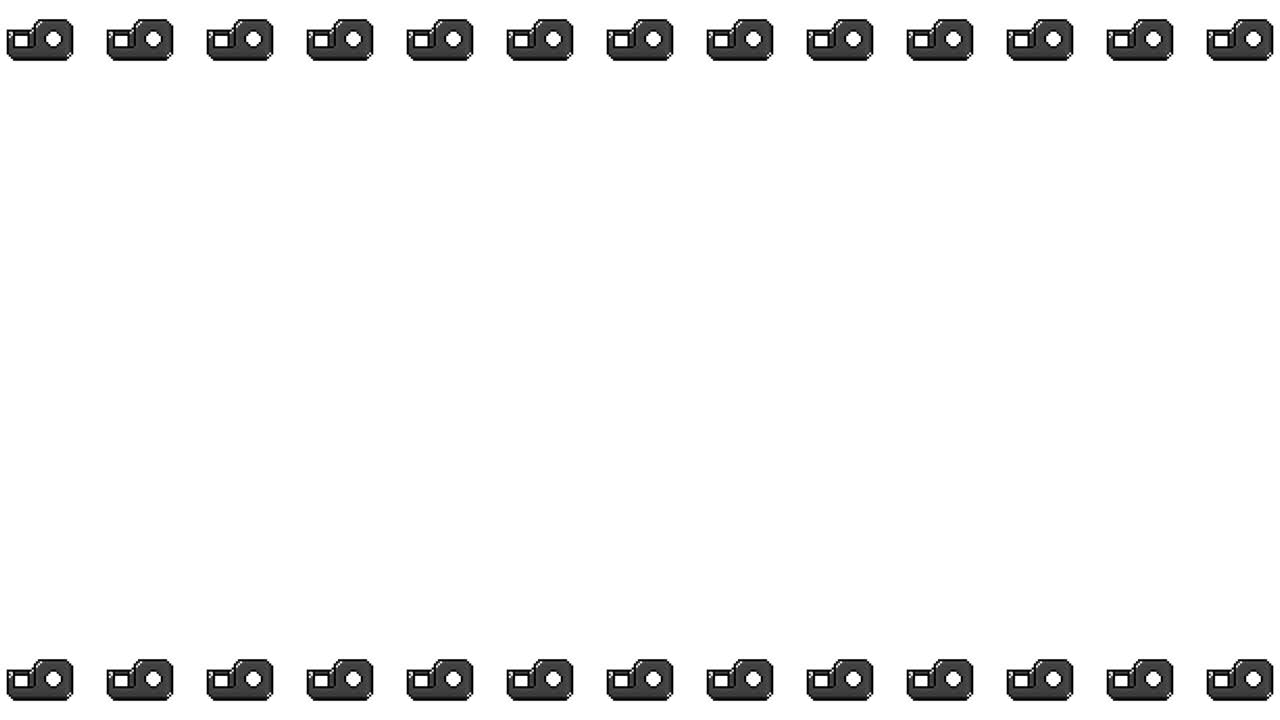 Pixel Art Cellophane Frame Animated Overlay 1080p Transparent 30 fps (6).mov