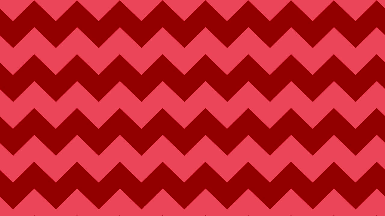 기하학적 파동선 운동 배경 루프 빨간색