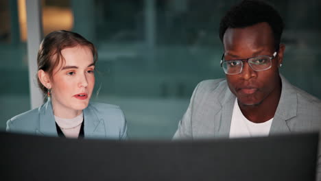 business professionals collaborating in the office