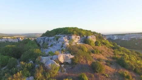 ancient rock dwellings