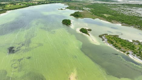 ireland epic locations and landscapes the burren co.clare fresh water lake in this limestone landscape