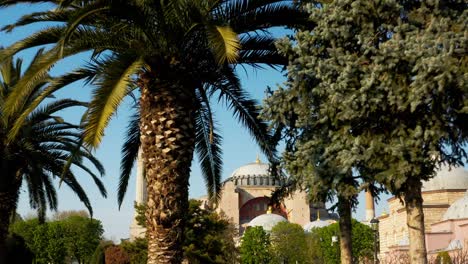 istanbul city sea and hagia sophia aerial view 5