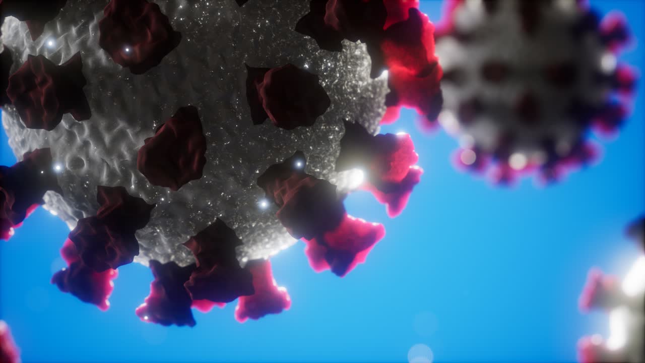 modelo médico del coronavirus covid-19