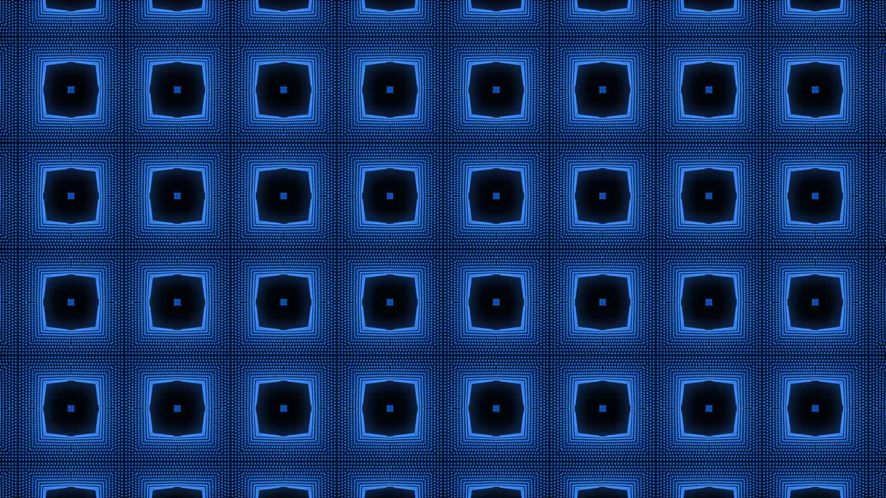 patrón de color azul diseño gótico animación gráficos de movimiento