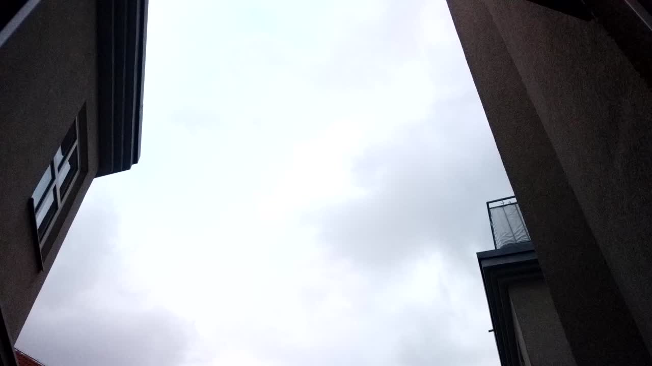 베를린, 독일, 타임 스, 앱 블록, 구름, 10 초