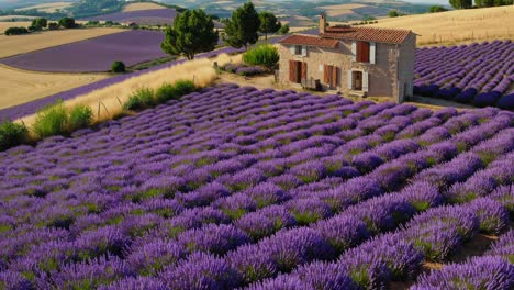 lavender field in provence, france