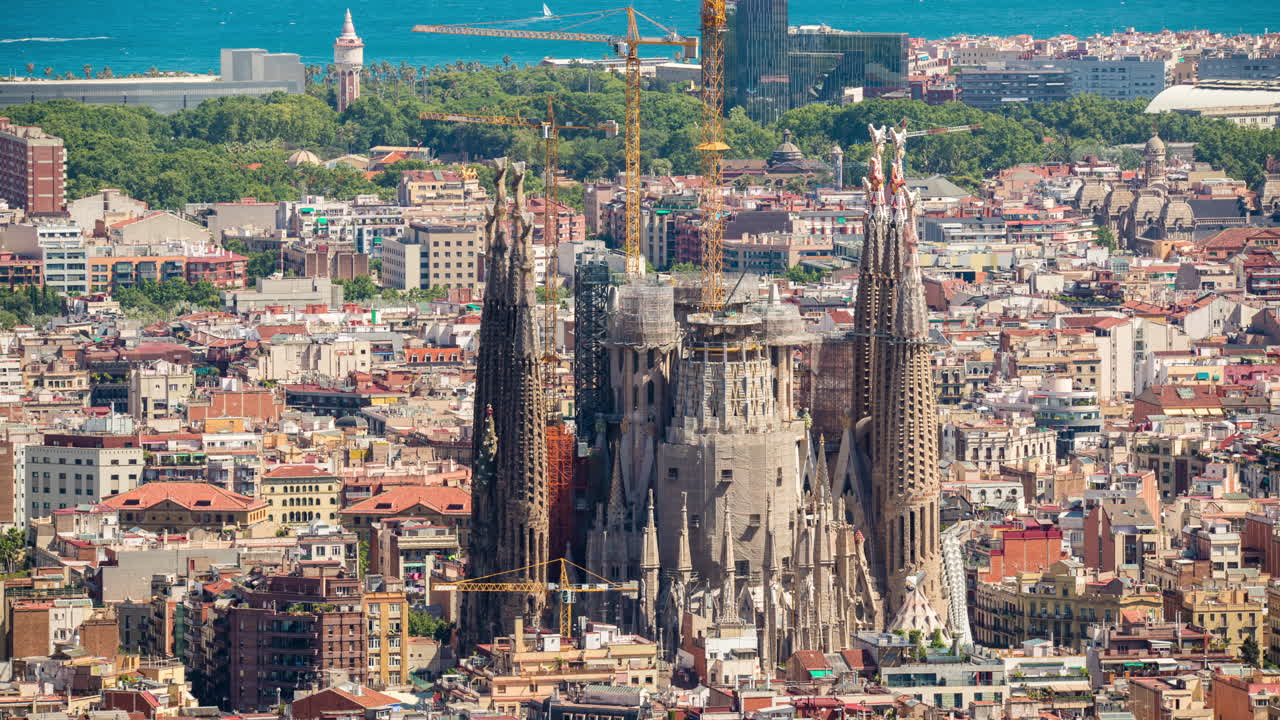 Sagrada Familia Timelapse 4K 00