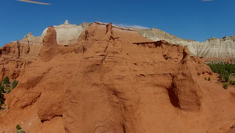 Aerial-shots-of-Kodachrome-Basin,-Utah