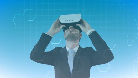 Businessman-using-VR-Video