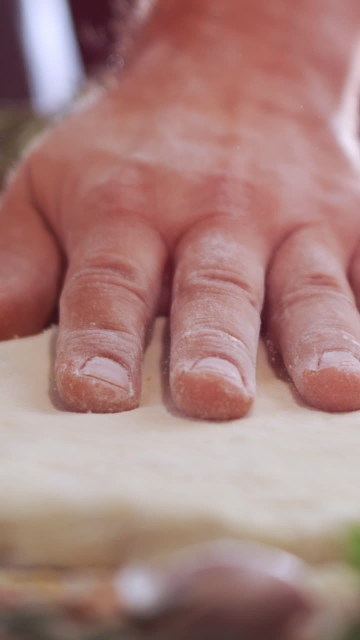 반죽을 준비하는 것