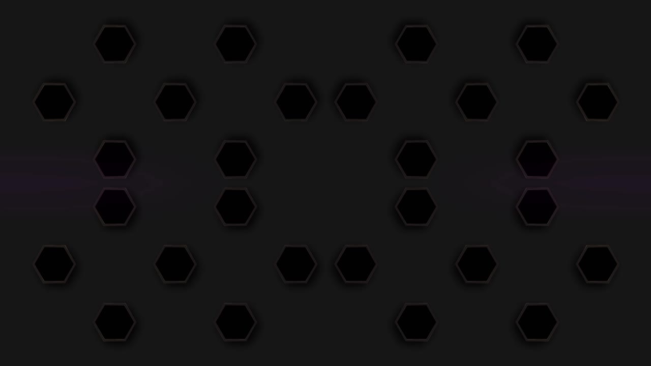 patrón hexagonal resplandeciente abstracto