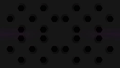 patrón hexagonal resplandeciente abstracto