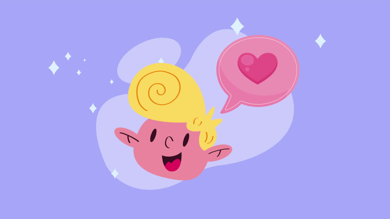 마음이 있는 행복한 소년