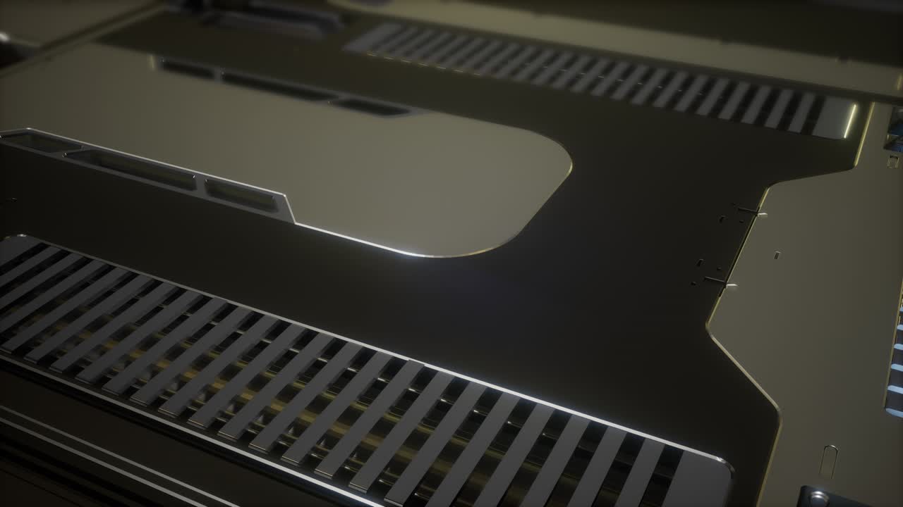 미 과학 금속 배경