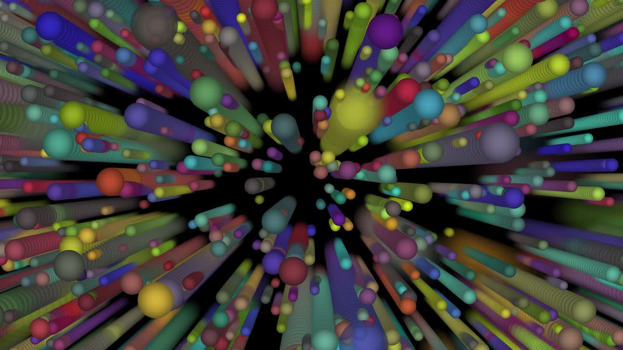 Endless photon burst 4k