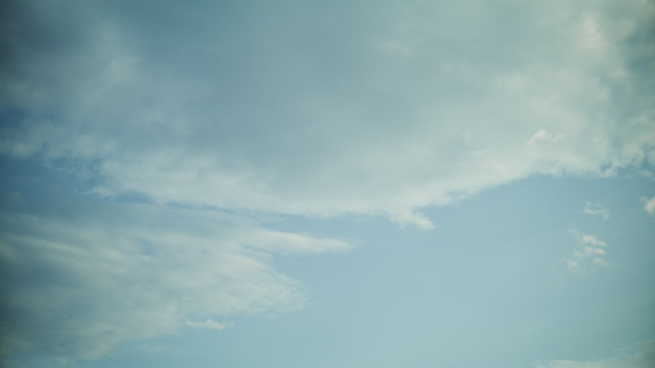 구름이 가득한 하늘