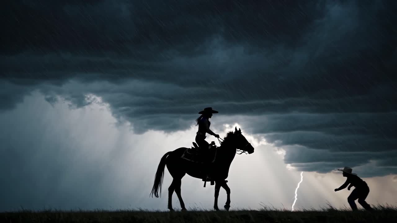 Cowboys em uma Tempestade