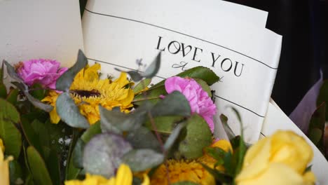 love you bouquet
