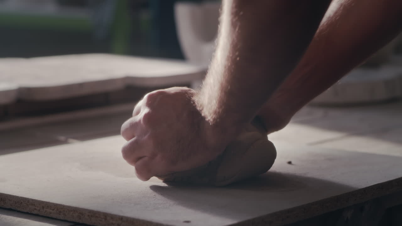 arcilla para la escultura