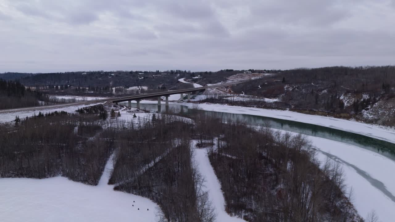 Cloudy Day In Devon Alberta
