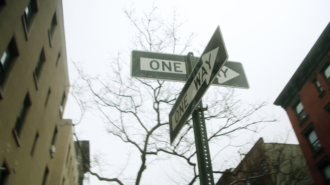 One Way Street Signs