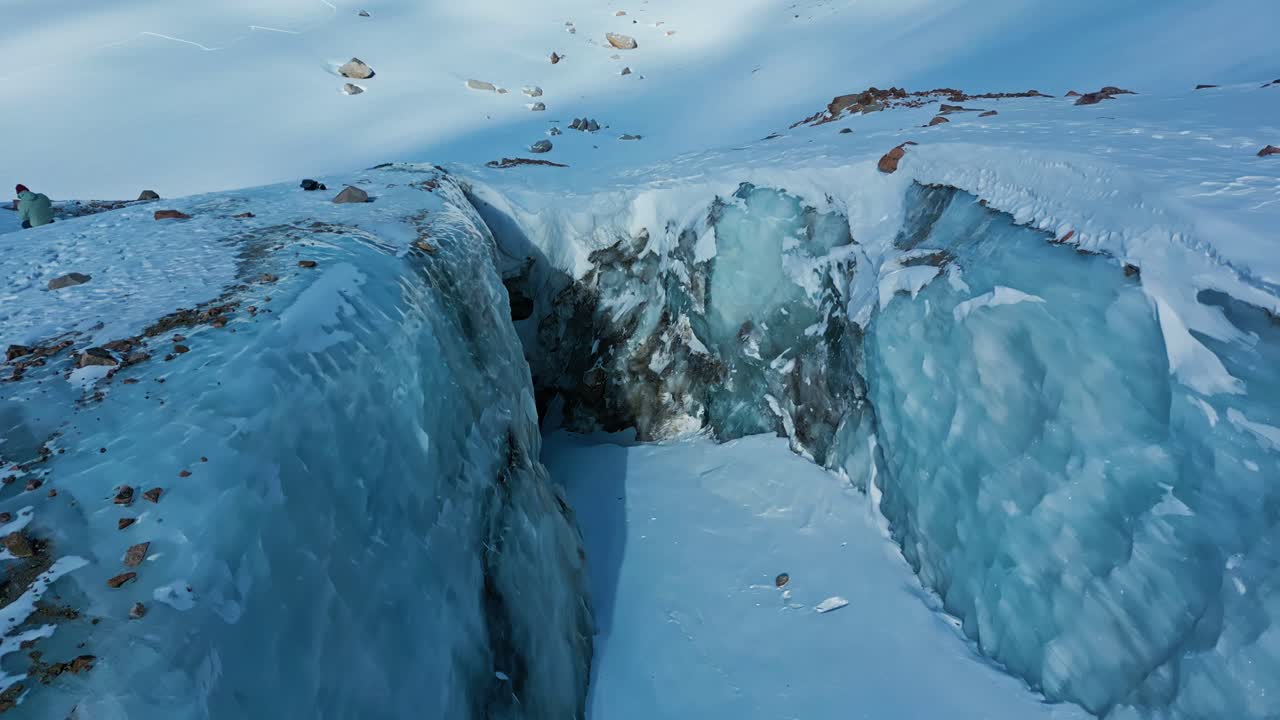 Untouched cold environment, alpine landscapes, nature’s silent beauty