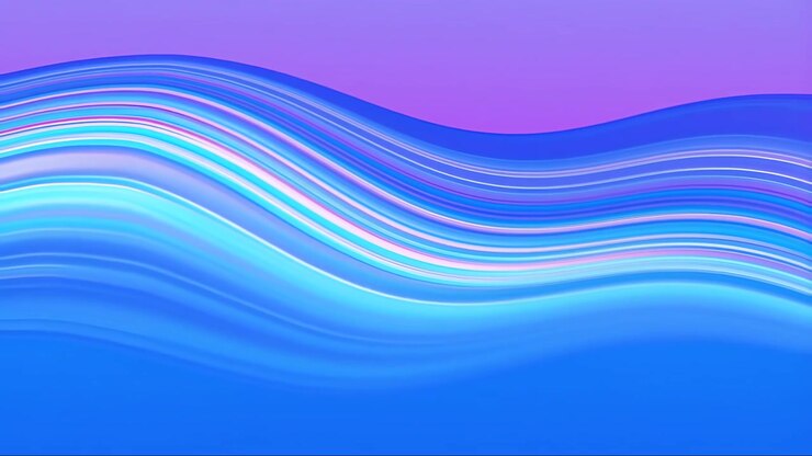 Sfondo astratto con movimento fluido 4K.