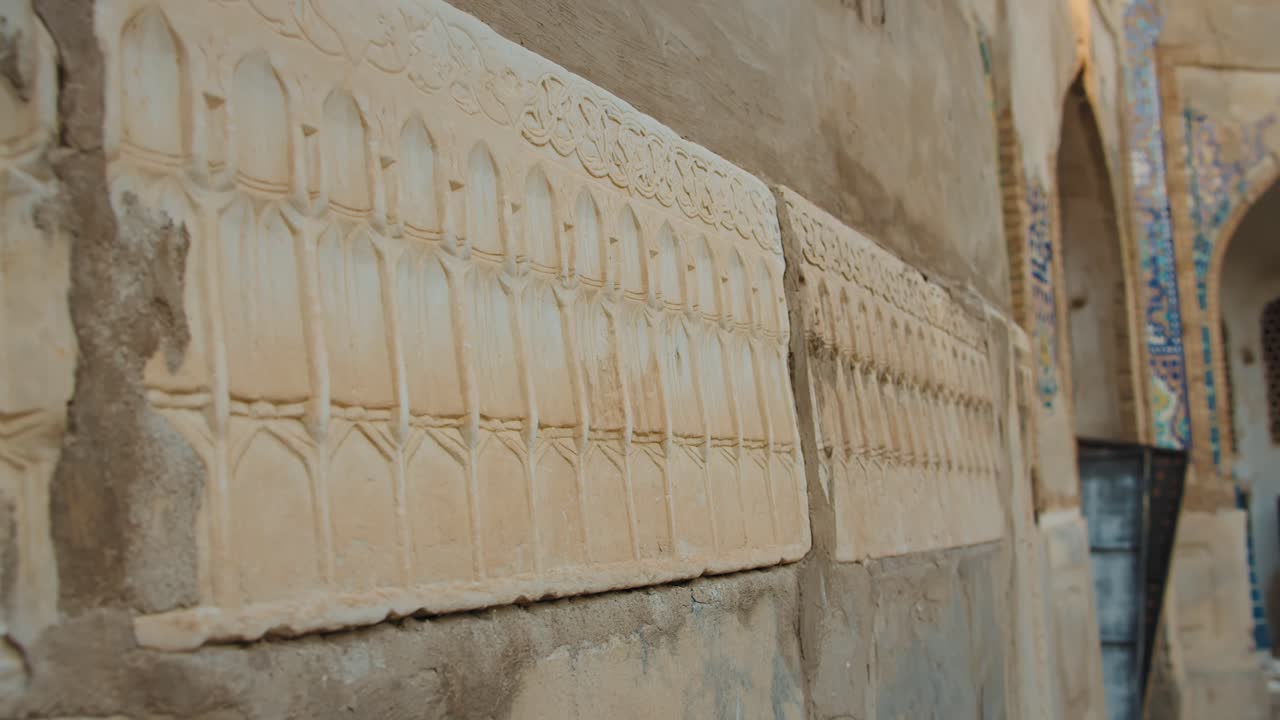 ciudad de bujara, uzbekistán abdul aziz khan madrassa