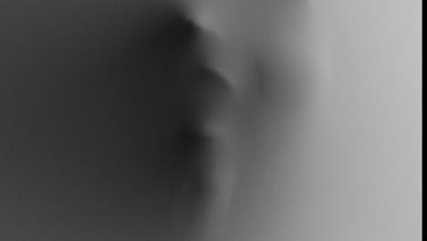 creepy silhouettes of a woman's hands appears from the white surface