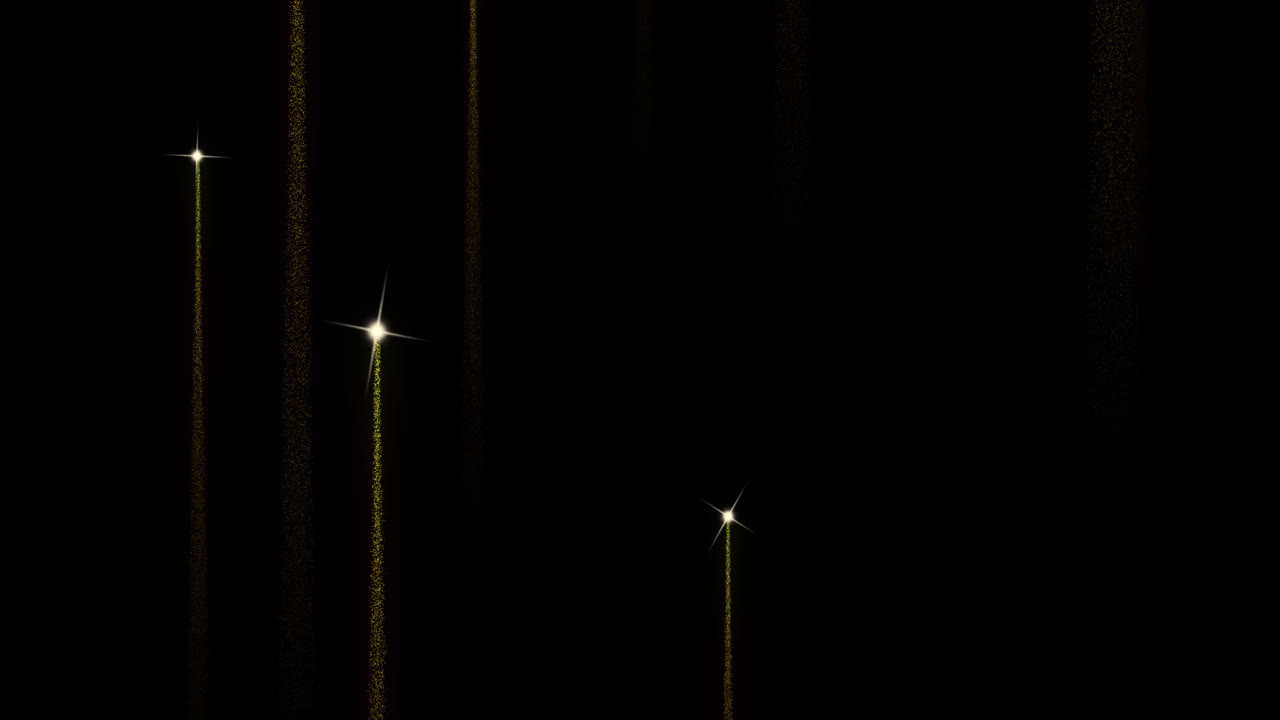 Animation of fireworks exploding over black background